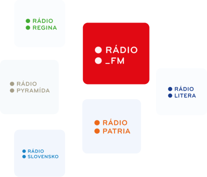 RTVS radio channels via DAB+